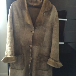 Women Italian sheepskin size S